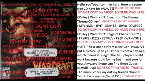 Warcraft 3 Cd Keys Generator Treebad