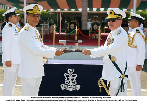 ADMIRAL MUHAMMAD AMJAD KHAN NIAZI ASSUMES COMMAND OF PAKISTAN NAVY ...