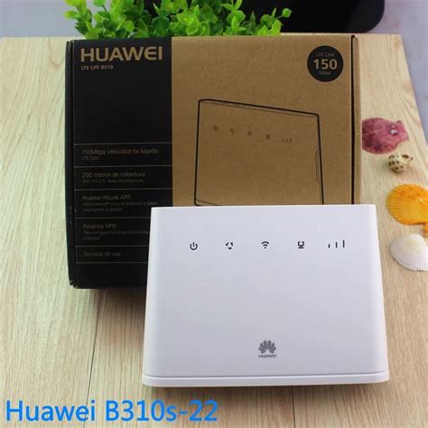 Unlock Huawei 4G Router B310 LTE CPE 4G Router With SIM Card Slot In 3G