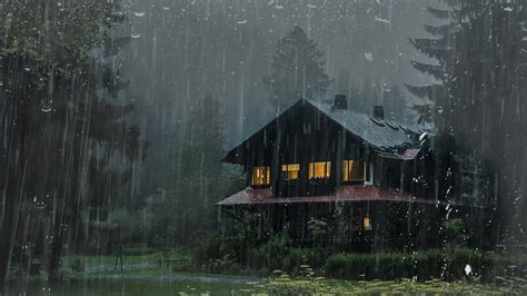 Barulho De Chuva Forte E Perfeita Para Dormir E Relaxar Som De Chuva