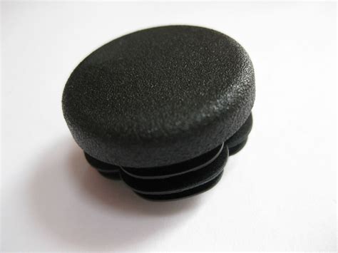 28mm Plastic Round Tube Insert Black Blanking End Cap Caps Tube Pipe