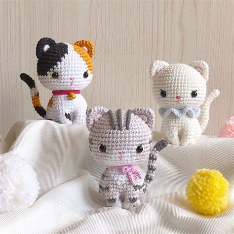 Patr N Gratis De Gato Amigurumi Paso A Paso En Espa Ol Crochet Cat