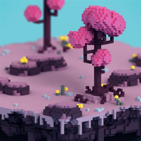 Wioletta Orłowska Game Concept Art Voxel Games Minecraft Projects