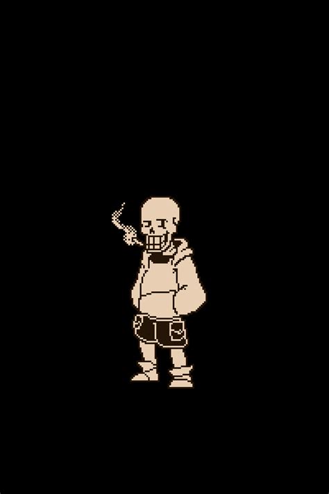 Pixilart Underswap Papyrus By Viisacre