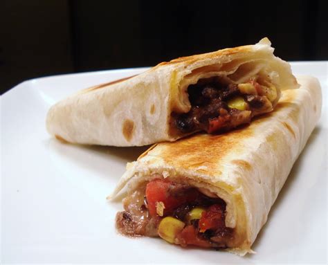 Vegetarian Grilled Stuffed Burritos for Meatless Monday - Inspired RD