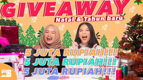 Giveaway Akhir Tahun Terheboh Total Hadiah Juta Rupiah Youtube