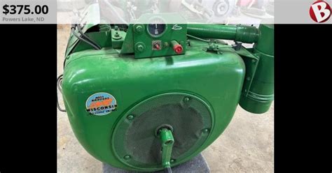 Wisconsin V4 Engine Vf4d 25hp Powers Lake Nd