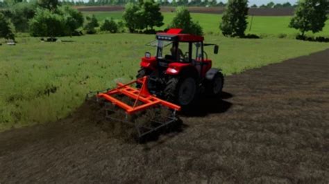 LS22 Egge v 1 0 0 0 Grubber Eggen Mod für Landwirtschafts Simulator 22