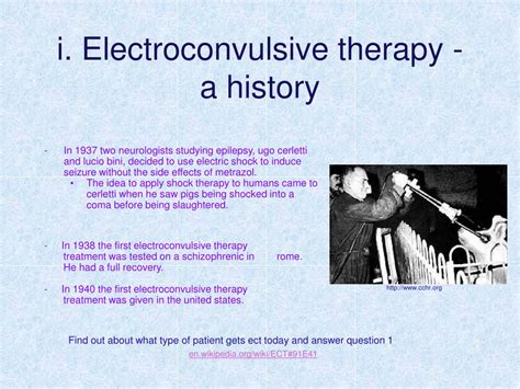 Ppt Electroconvulsive Therapy A Shocking Topic Powerpoint