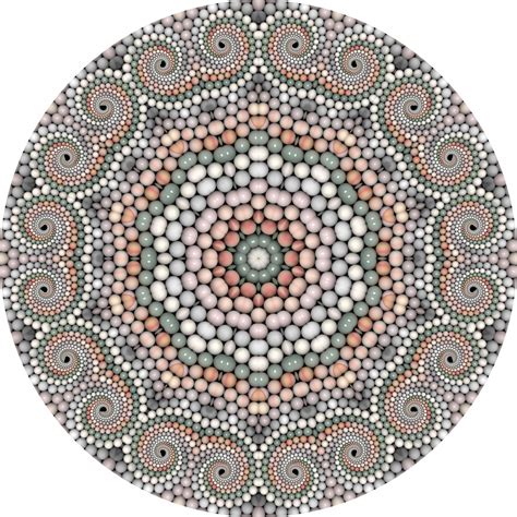 Marblescirclekaleidoscopeabstractsilk Free Image From