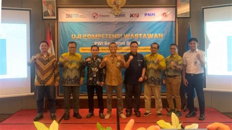 PWI Bersama BUMN Gelar UKW Cetak Wartawan Profesional Dan Berakhlak