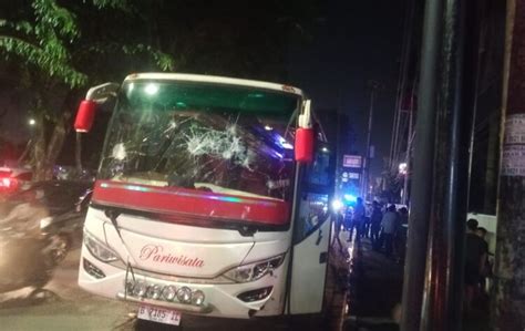 Polisi Sebut Pengemudi Tabrak Lari Bus Pariwisata Tidak Miliki SIM