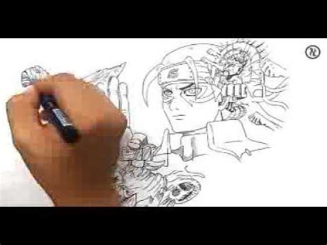 NARUTO SHIPPUDEN COMMENT DESSINER HASHIRAMA SENJU MANGAS NAUFAL YouTube