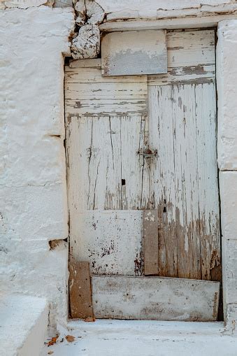 Old White Wooden Door Stock Photo Download Image Now Antique