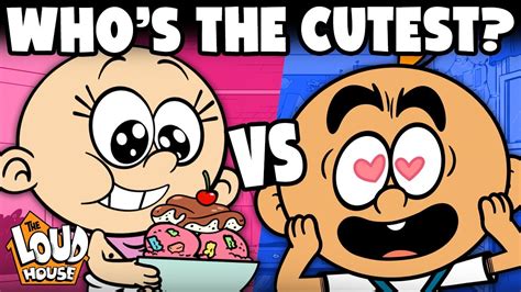 Baby Lily Vs Carlitos Who S The CUTEST The Loud House YouTube