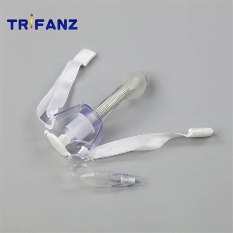 Medical Supplies Disposable PVC Reinforced Tracheostomy Tube Catheter