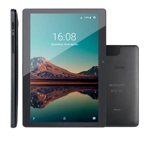 Tablet Multilaser Quad Core Ghz Gb G Preto Nb