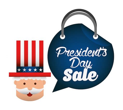 Premium Vector | Presidents day sale design