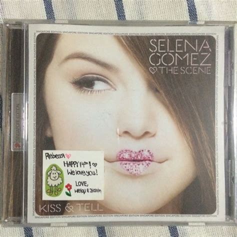 Selena Gomez Kiss And Tell Telegraph