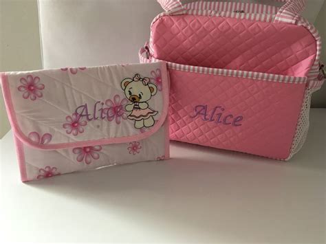 Bolsa Maternidade M Dia Alice Porta Fraldas Alice Continental