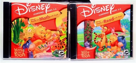 Disney S Ready To Read Do Math W Winnie The Pooh New Sealed Pc Mac