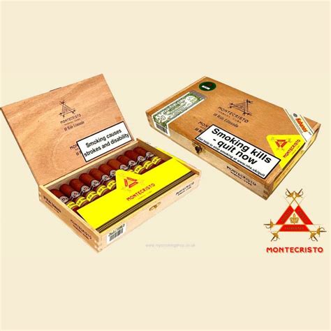 Montecristo Wide Edmundo Box Of 10 Cuban Cigars