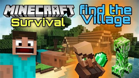 I Spawn In A Wealthy Villageminecraft Survival Series 1 Youtube