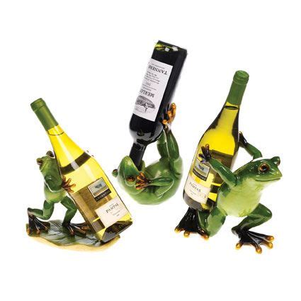 Frog Wine Bottle Holders Unique And Stylish Decor