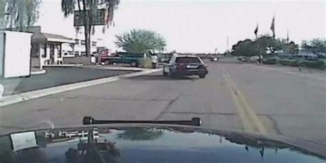 Cop Hits Suspect With Car Disturbing Dashcam Video Shows Officer