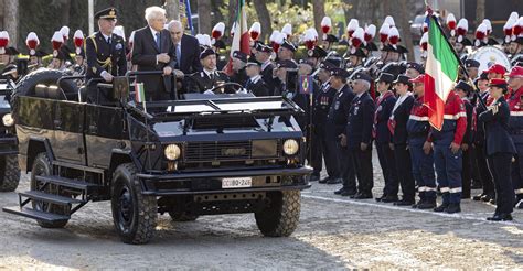 Mattarella Alla Cerimonia Del 210 Anniversario Di Fondazione DellArma