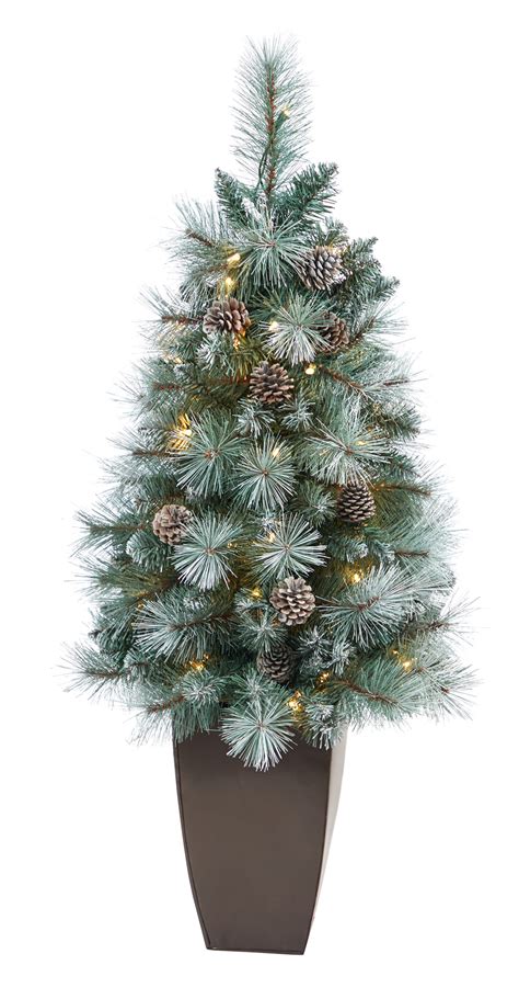 The Holiday Aisle Arbre De No L Artificiel Pin Vert Avec