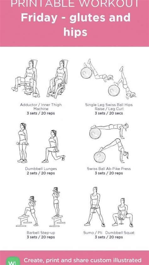 Friday Workout Glutes And Hips