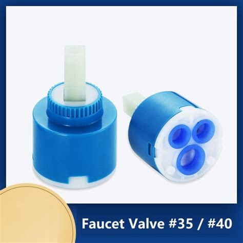 Faucet Valve Replacement For Single Handle Hot And Cold Water Kitchen Basin Shower Faucet Core