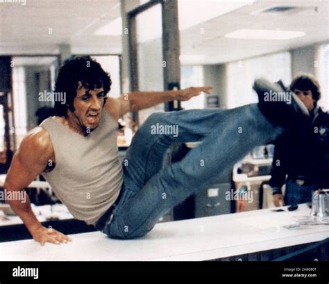 Sylvester Stallone First Blood 1982 High Resolution Stock Photography ...