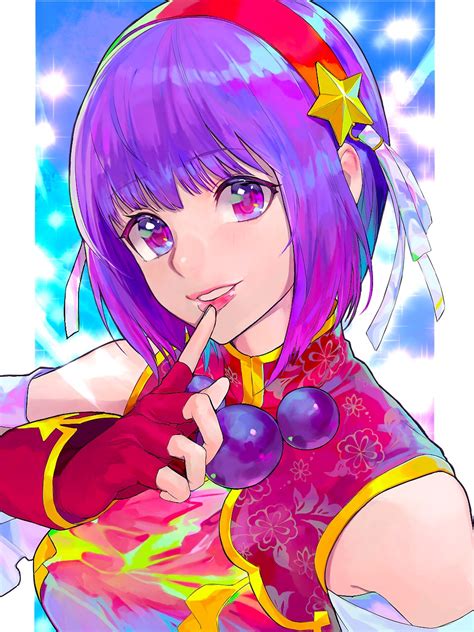 Athena Asamiya The King Of Fighters Mobile Wallpaper By Oni Gini