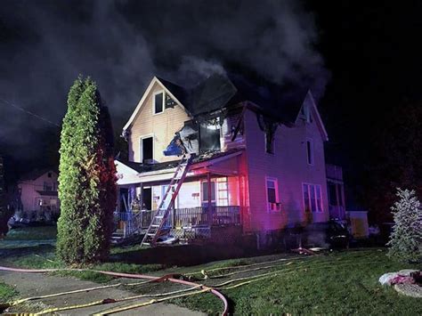 Fire Causes Extensive Damage To House Struthers House