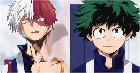 Shoto Todoroki Vs Deku