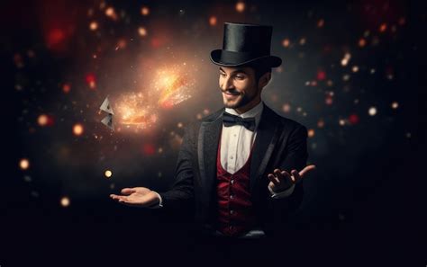 Premium Ai Image Mesmerizing Magic Performance