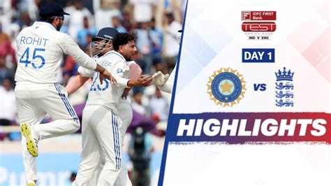 India Vs England 5th Test Day 1 Full Match Highlights Ind Vs Eng 5th Test Day 1 Full