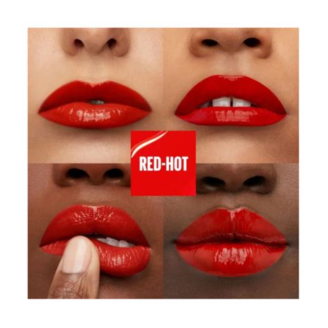 Maybelline Labial Superstay Vinyl Ink 25 Red Hot ALARA