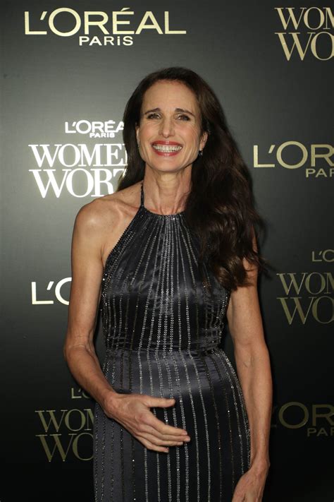 Andie MacDowell – L’Oreal Paris Women Of Worth Awards 2019 in NYC • CelebMafia