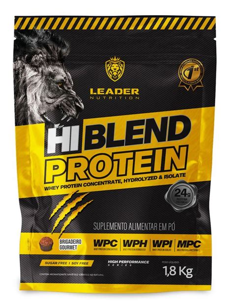 Suplemento Leader Nutrition Hi Blend Protein Sabor Brigadeiro Gourmet