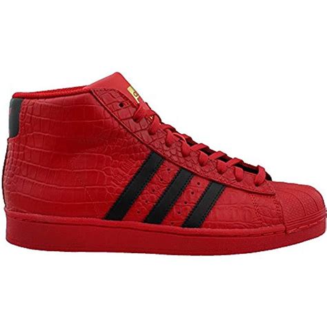 Adidas Leather Originals Pro Model Redblack For Men Lyst