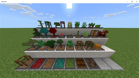 Easy Bonsai Minecraft Addon