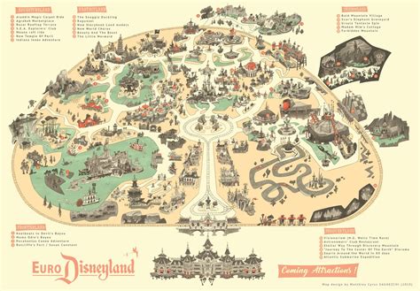 Adventureland Disneyland Map