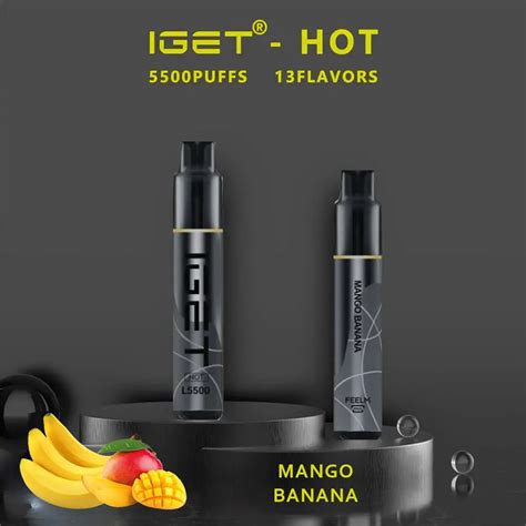 Puff Iget Hot Mango Banana Vape Dfo Australia