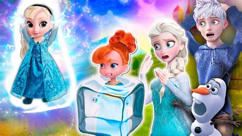 ️ Hija De Elsa Descubre Sus Poderes Y Congela A Sus Hermanas Juguetes