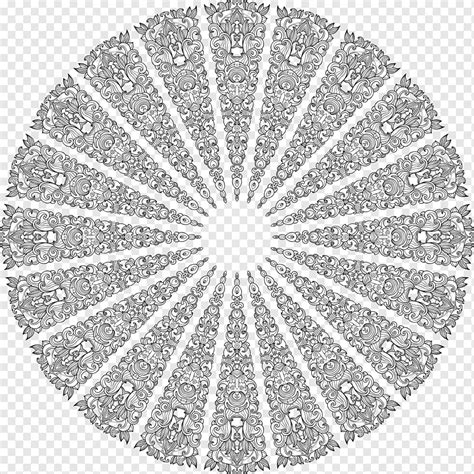 Mandala decoración arte lineal png PNGWing