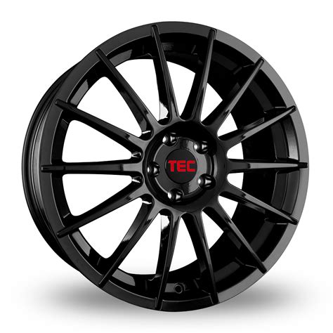 TEC Speedwheels AS2 Gloss Black 18 Alloy Wheels Wheelbase