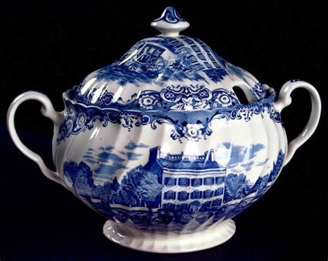 Blue And White China Blue China Red And White Tureens Johnson Bros